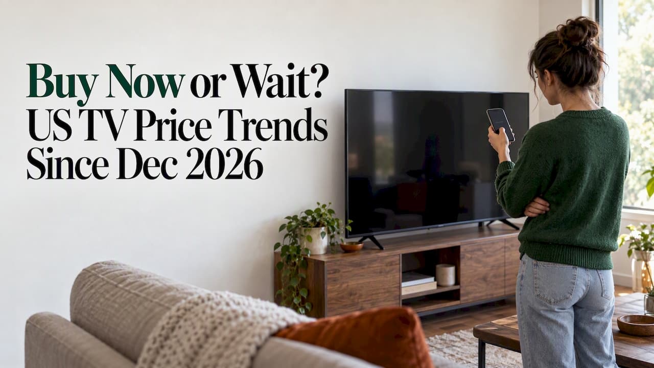Buy Now or Wait? TV Price Trends for US Shoppers Since Dec 2026