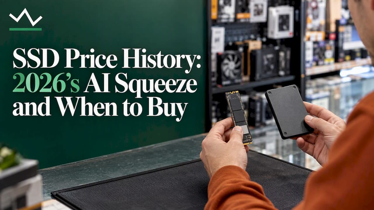 SSD Price History: 2026’s AI Squeeze and When to Buy