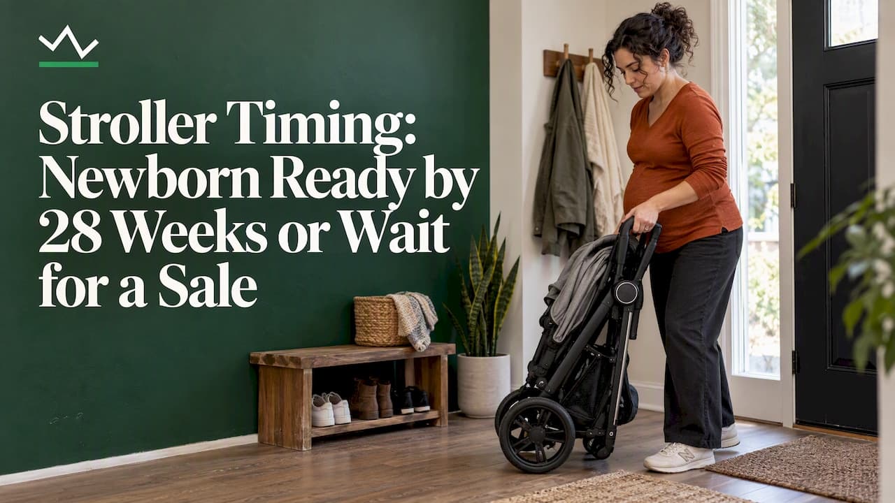 Stroller Timing: Newborn Ready by 28 Weeks or Wait for a Sale