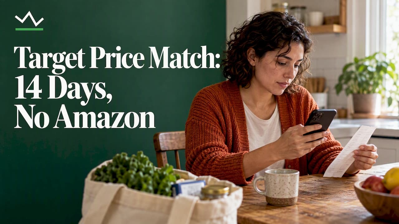 Target Price Match for U.S. Shoppers: 14 Days, No Amazon