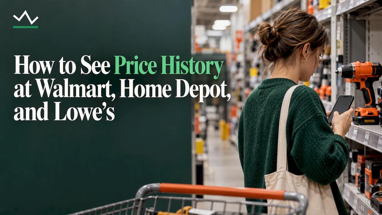 How to See Walmart Price History (and Home Depot, Lowe's)